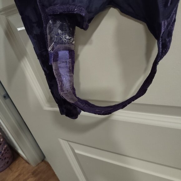 Intimately FREE PEOPLE Magic Hour Velvet Bodysuit Women's Size XLarge NWT - Picture 7 of 9